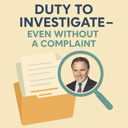 file showing a magnifying glass and an investigation in process